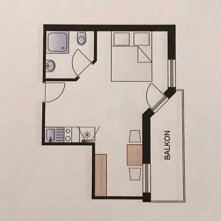 Gaestehaus Amade 아파트 *