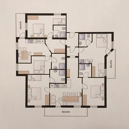 Gaestehaus Amade 플라차우